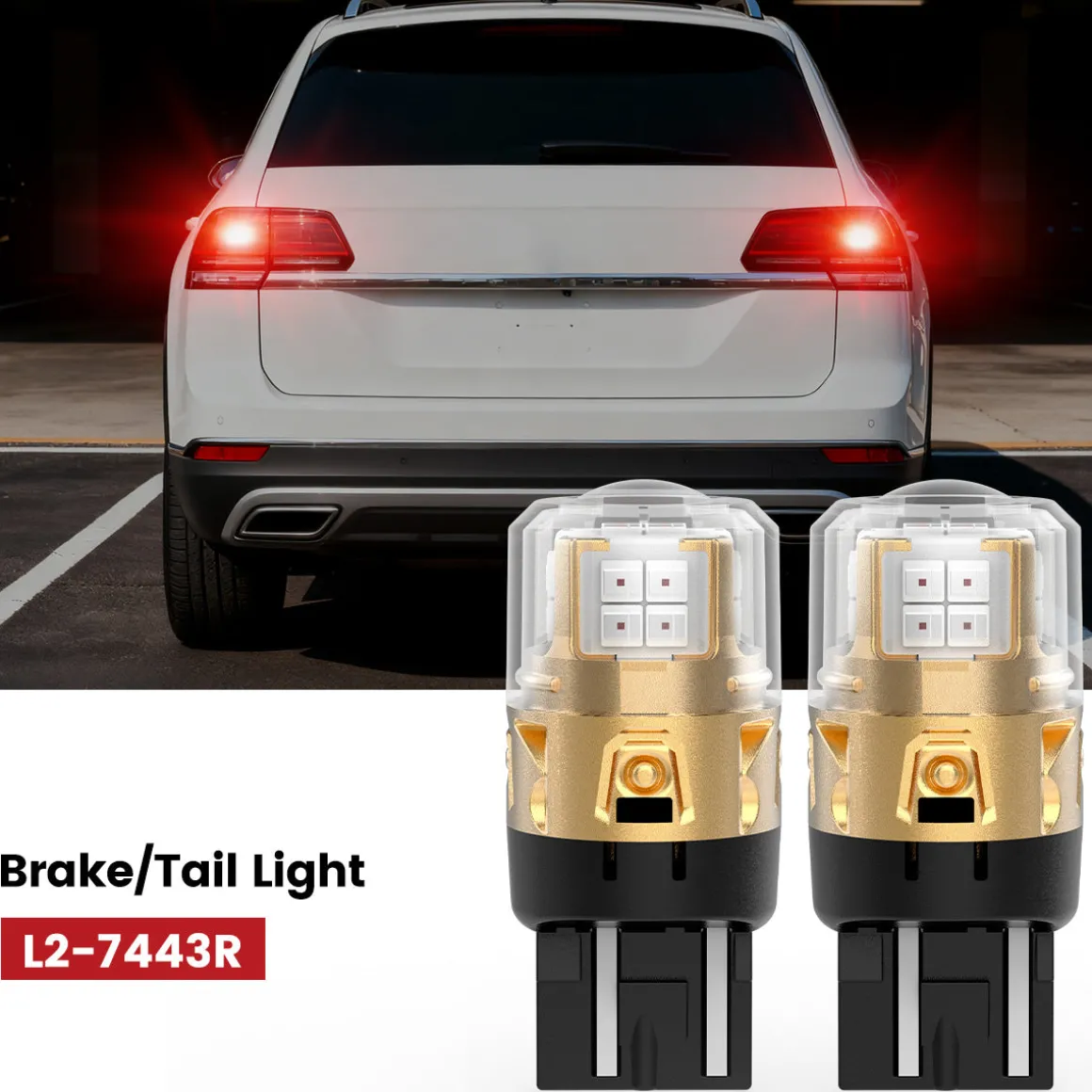 Fit for 2018-2020 Volkswagen Atlas LED Bulbs Upgrade | Tested and Verified