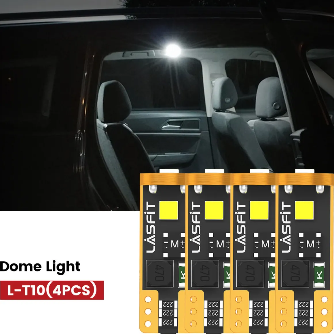 Fit for 2018-2020 Volkswagen Atlas LED Bulbs Upgrade | Tested and Verified