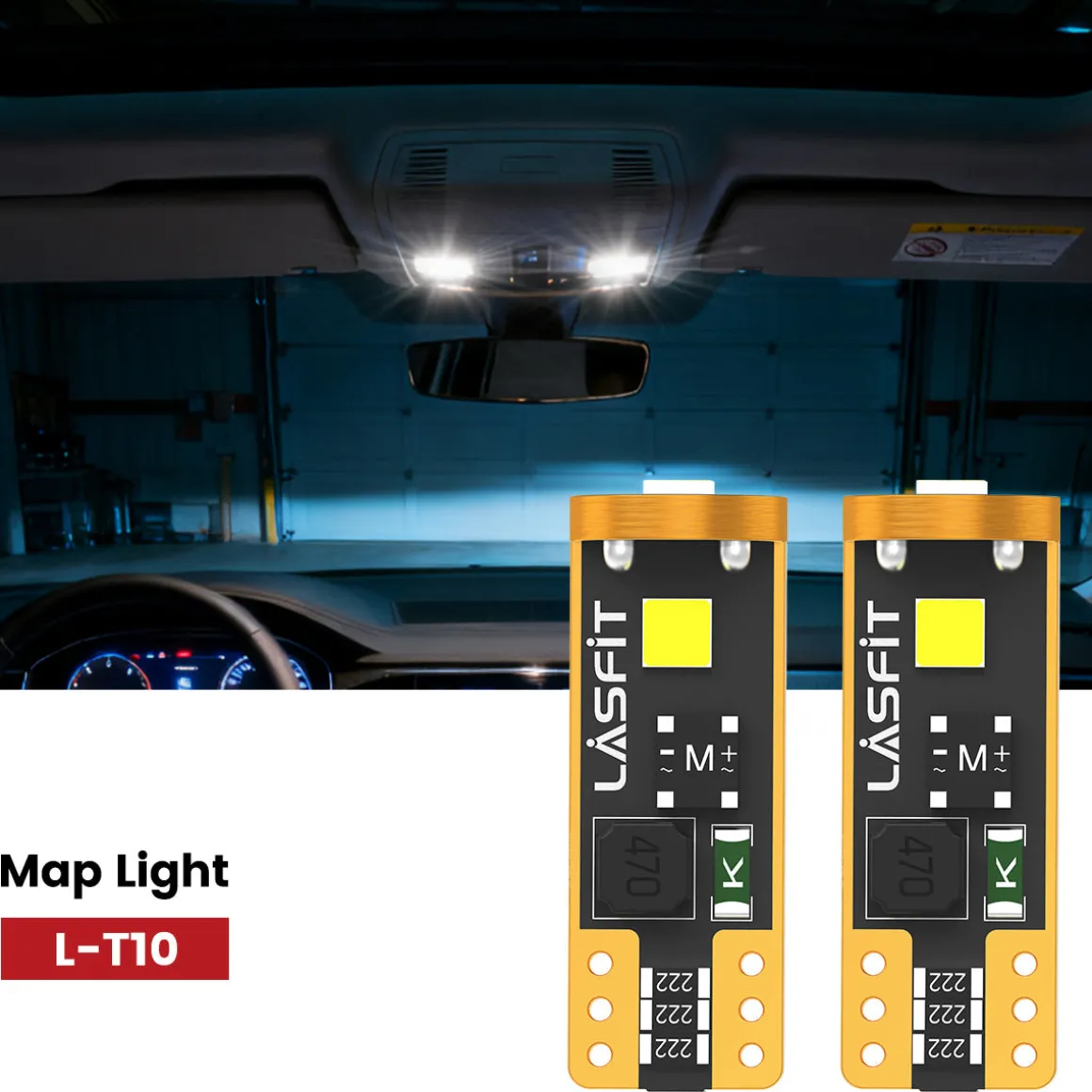 Fit for 2018-2020 Volkswagen Atlas LED Bulbs Upgrade | Tested and Verified