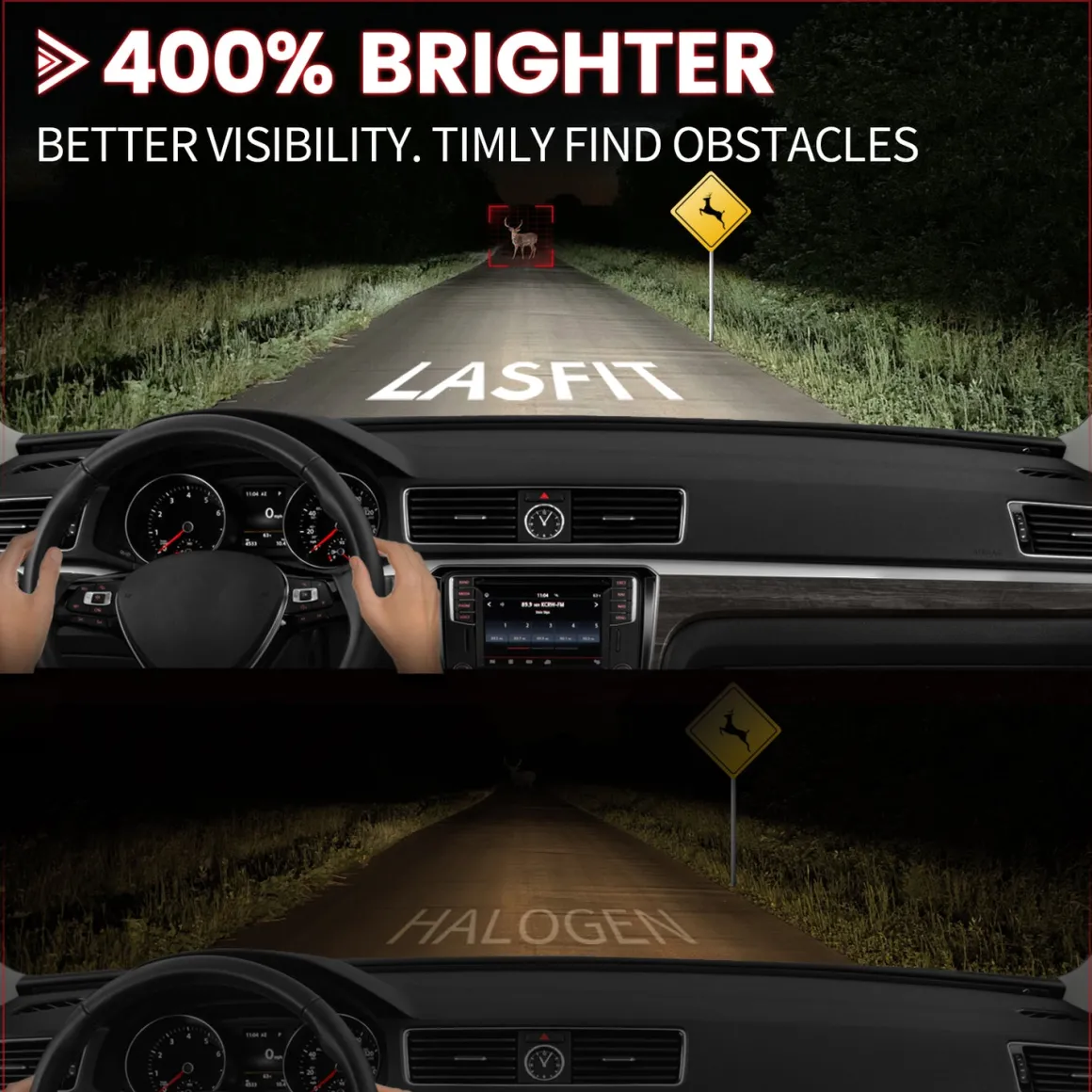 Fit for 2011-2013 Volkswagen Golf GTI MK7 Custom H7 LED Bulbs Exterior Interior Light