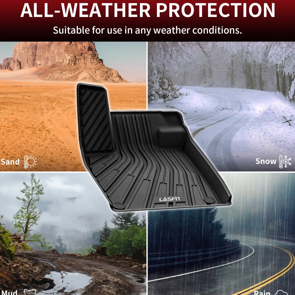 Fit for 2021-2026 Volkswagen ID.4 All Weather Floor Mats or Rear Cargo Mat