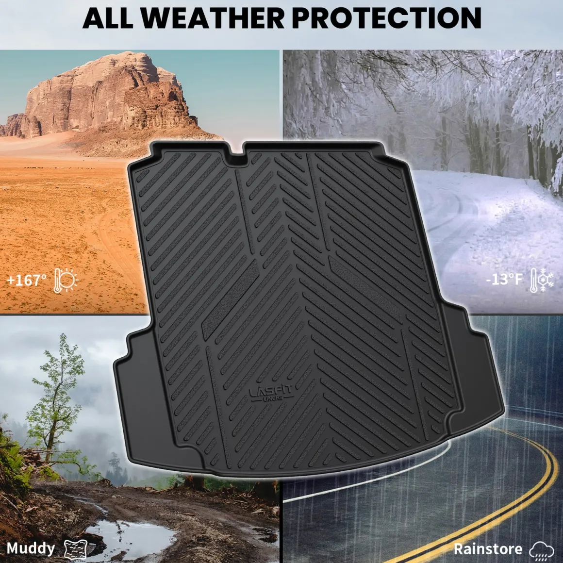 Fit for 2012-2018 Volkswagen Jetta GLI Floor Mats or Cargo Mat