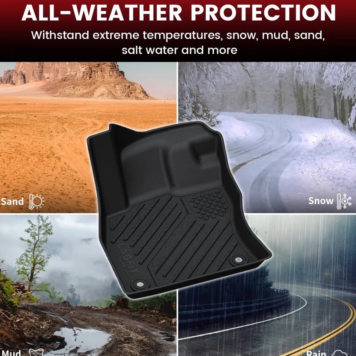 Fit for 2019-2026 Volkswagen Jetta / Volkswagen Jetta GLI Floor Mats & Cargo Mat