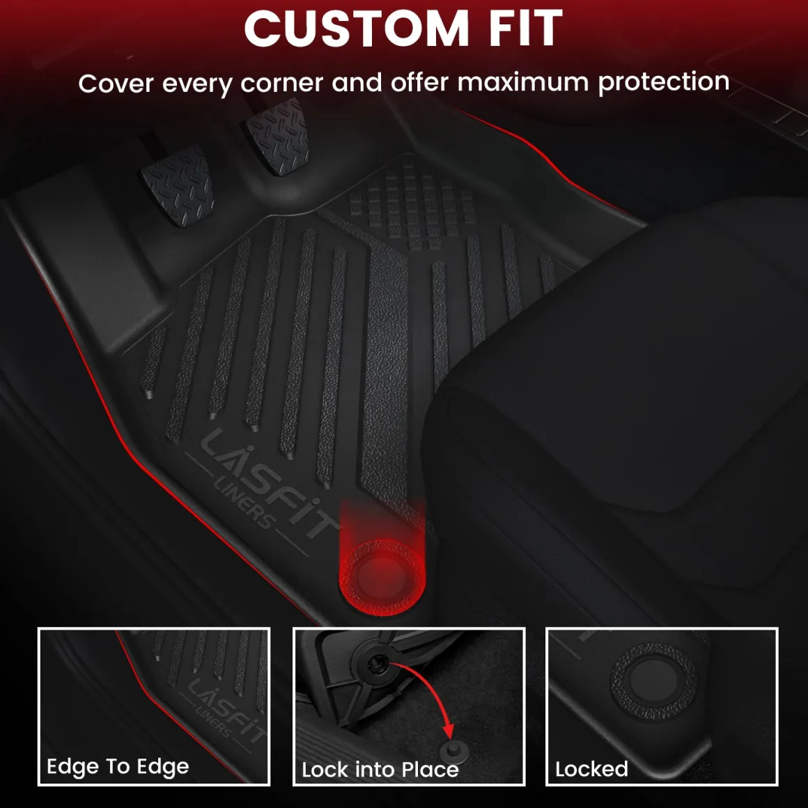Fit for 2019-2026 Volkswagen Jetta / Volkswagen Jetta GLI Floor Mats & Cargo Mat