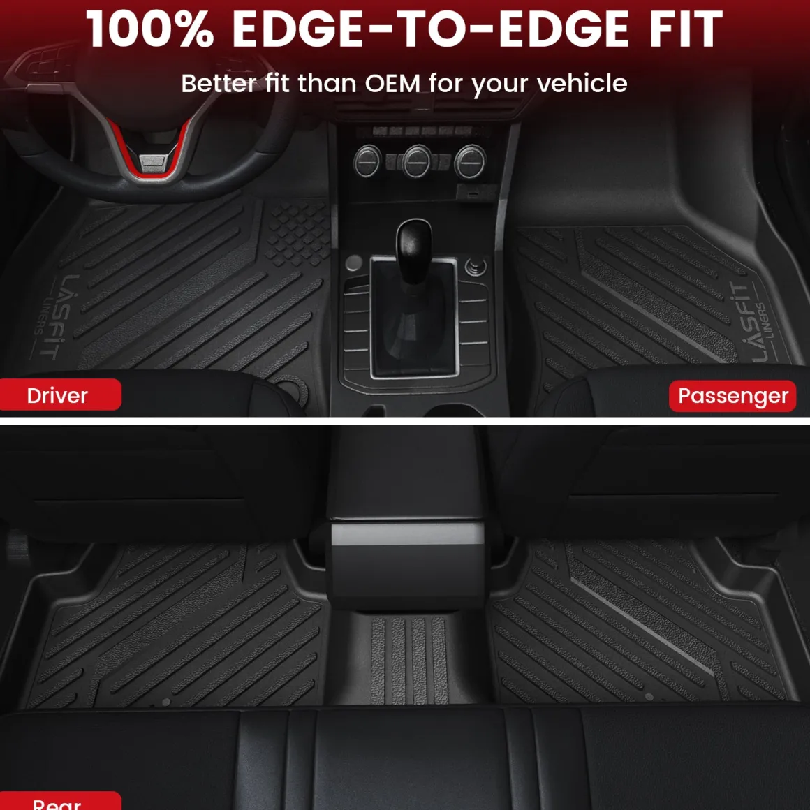 Fit for 2019-2026 Volkswagen Jetta / Volkswagen Jetta GLI Floor Mats & Cargo Mat