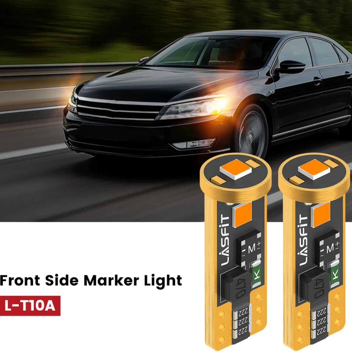 Fit for 2012-2015 Volkswagen Passat Custom H7 LED Bulbs Upgrade | Tested and Verified