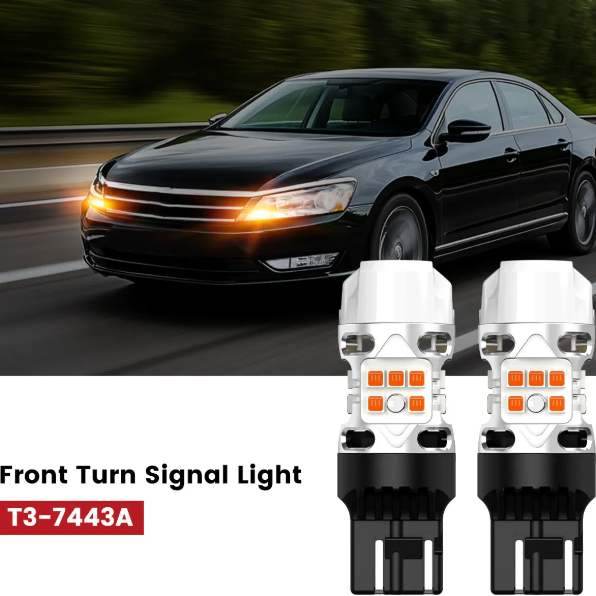 Fit for 2012-2015 Volkswagen Passat Custom H7 LED Bulbs Upgrade | Tested and Verified