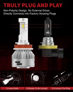 Fit for 2016-2019 Volkswagen Passat Custom H7 LED Bulbs Exterior Interior Lights