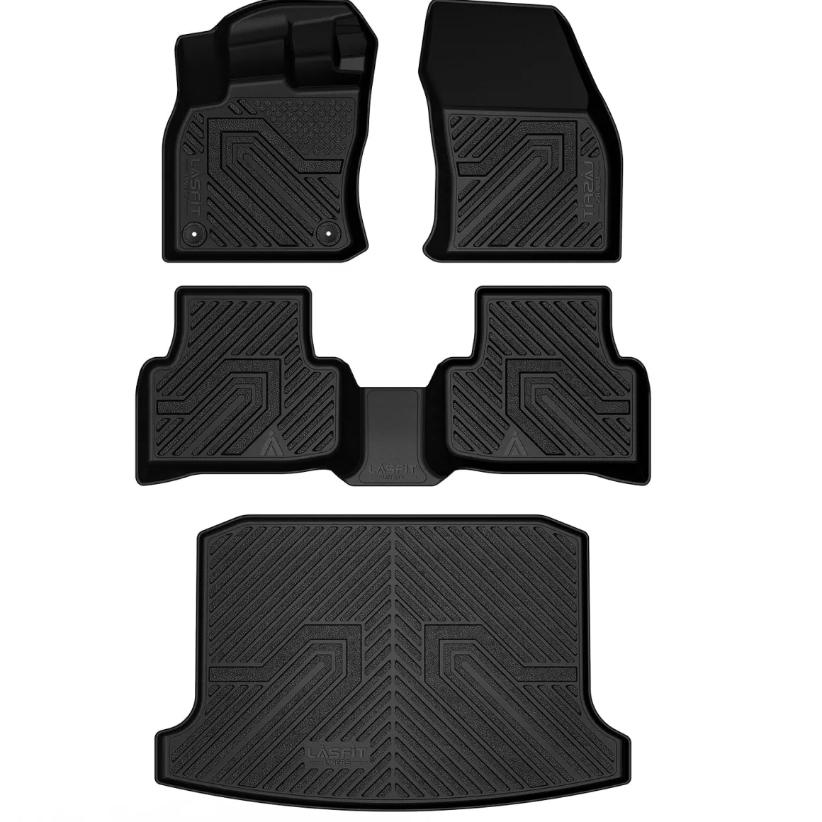 Fit for 2022-2026 Volkswagen Taos Floor Mats & Cargo Mat, Fit FWD Only
