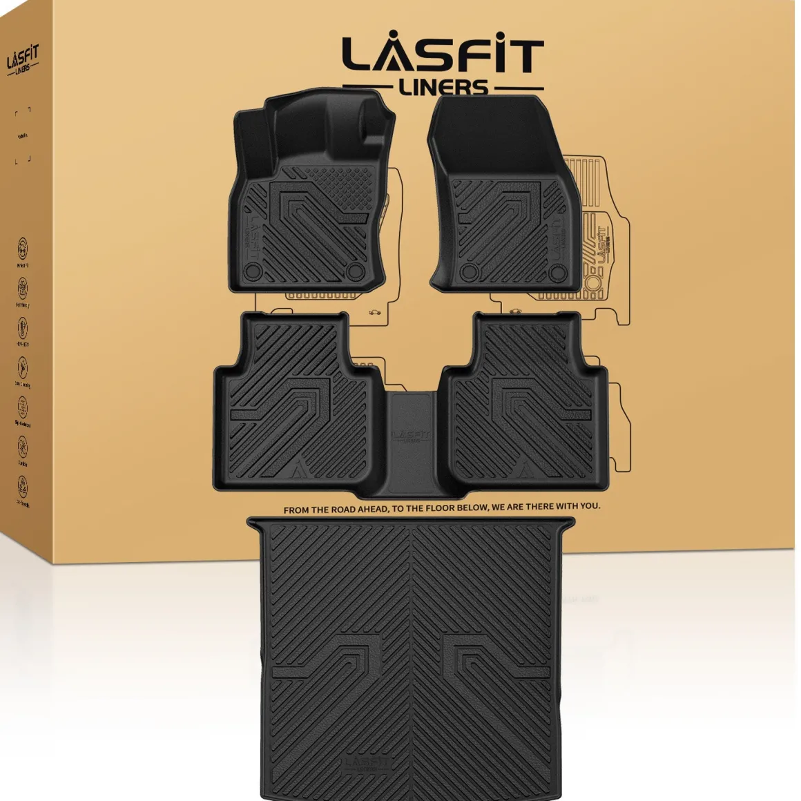 Fit for 2018-2024 Volkswagen Tiguan Custom Floor Mats or Seatback Mat or Cargo Mat