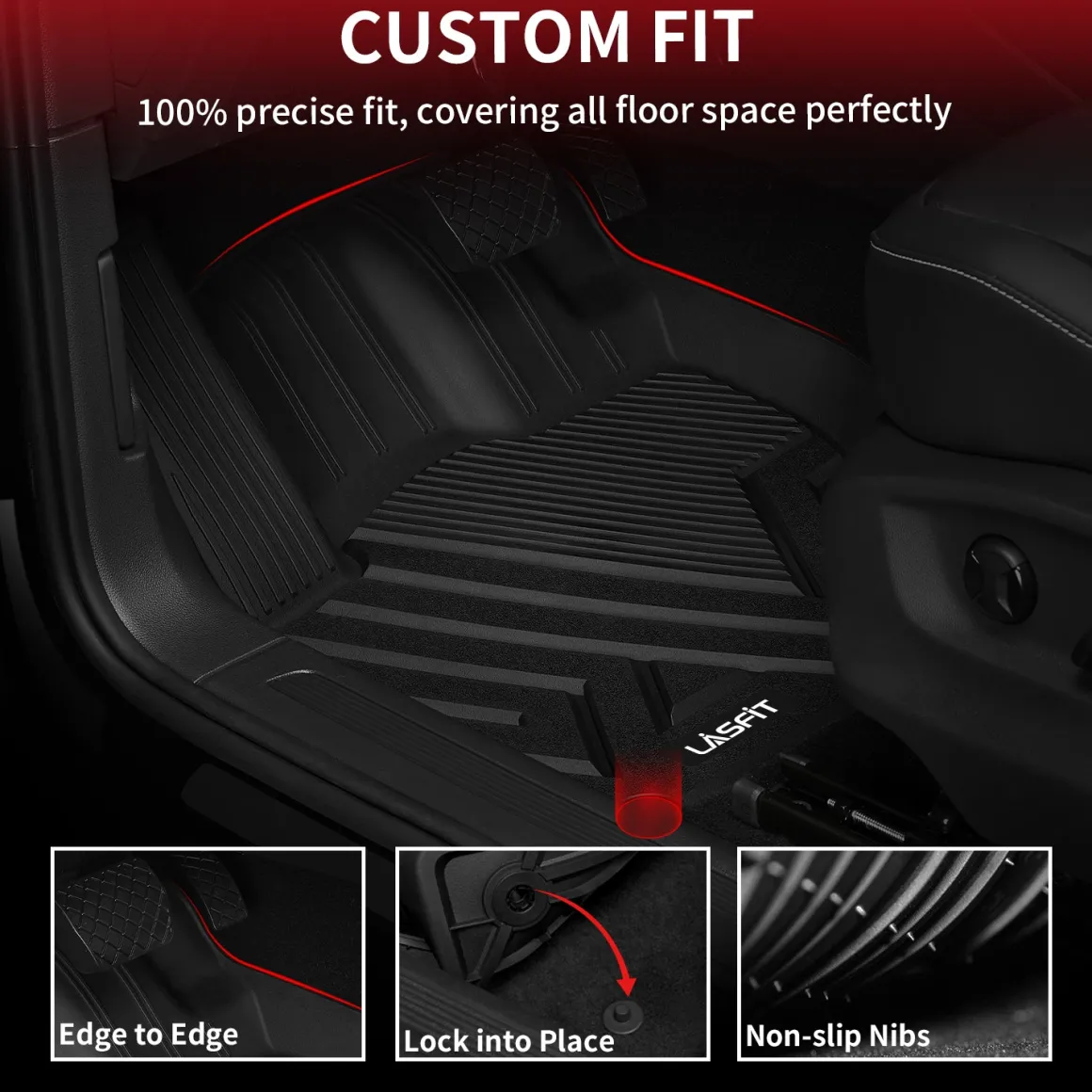 Fit for 2018-2024 Volkswagen Tiguan Custom Floor Mats or Seatback Mat or Cargo Mat