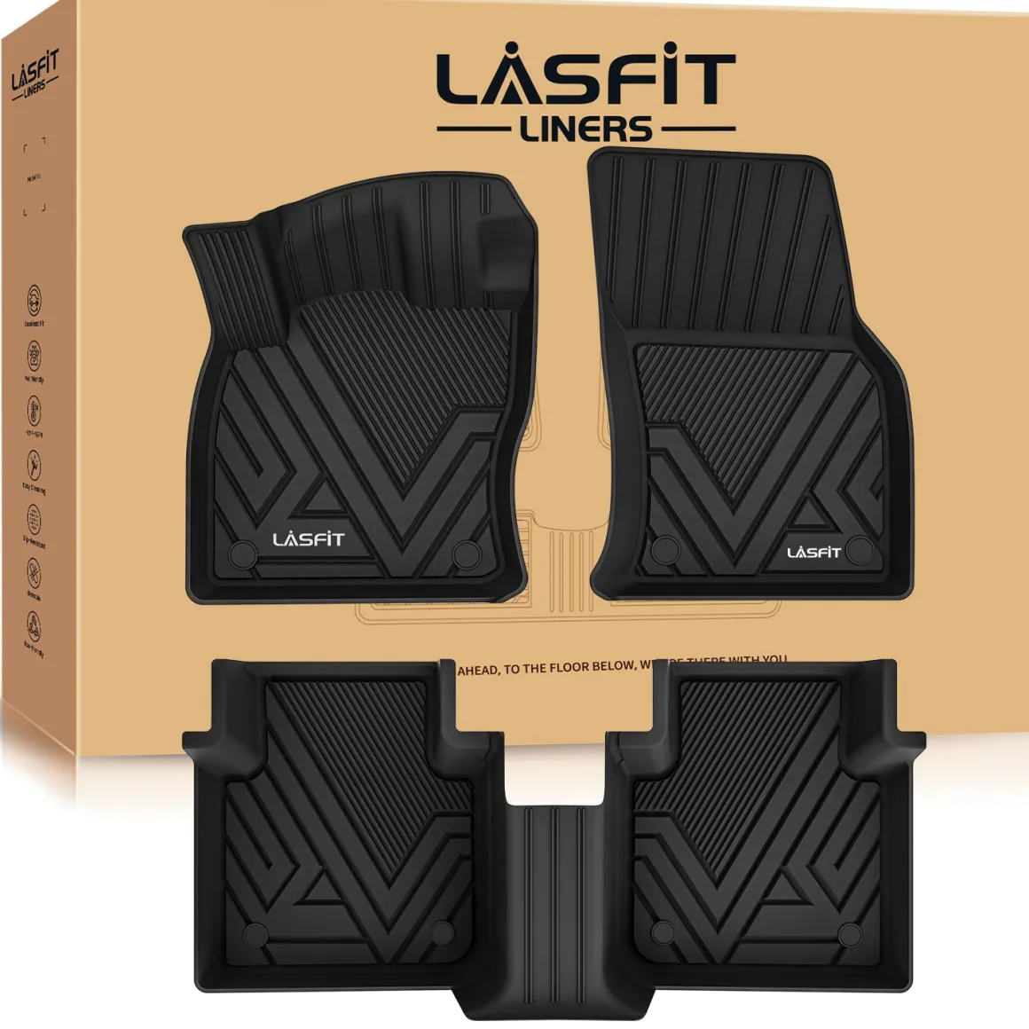 Fit for 2018-2024 Volkswagen Tiguan Custom Floor Mats or Seatback Mat or Cargo Mat