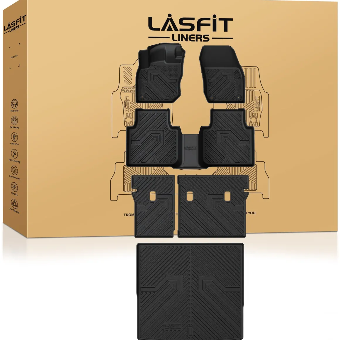 Fit for 2025-2026 Volkswagen Tiguan Floor Mats or Seatback & Cargo Mats