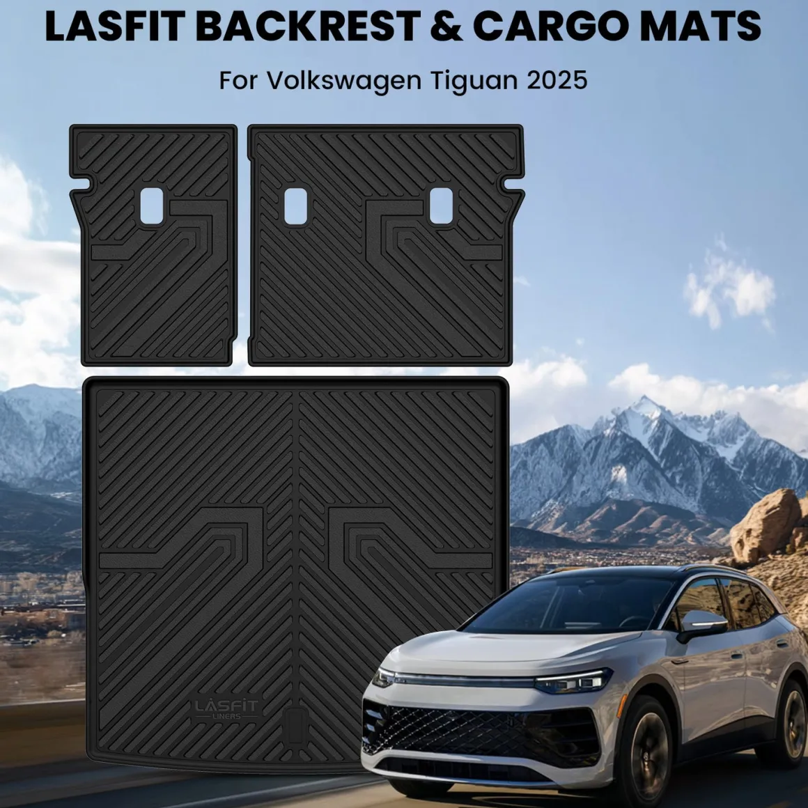 Fit for 2025-2026 Volkswagen Tiguan Floor Mats or Seatback & Cargo Mats