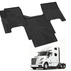 Fit for 2004-2018 Volvo VNL 1st Row Floor Mats