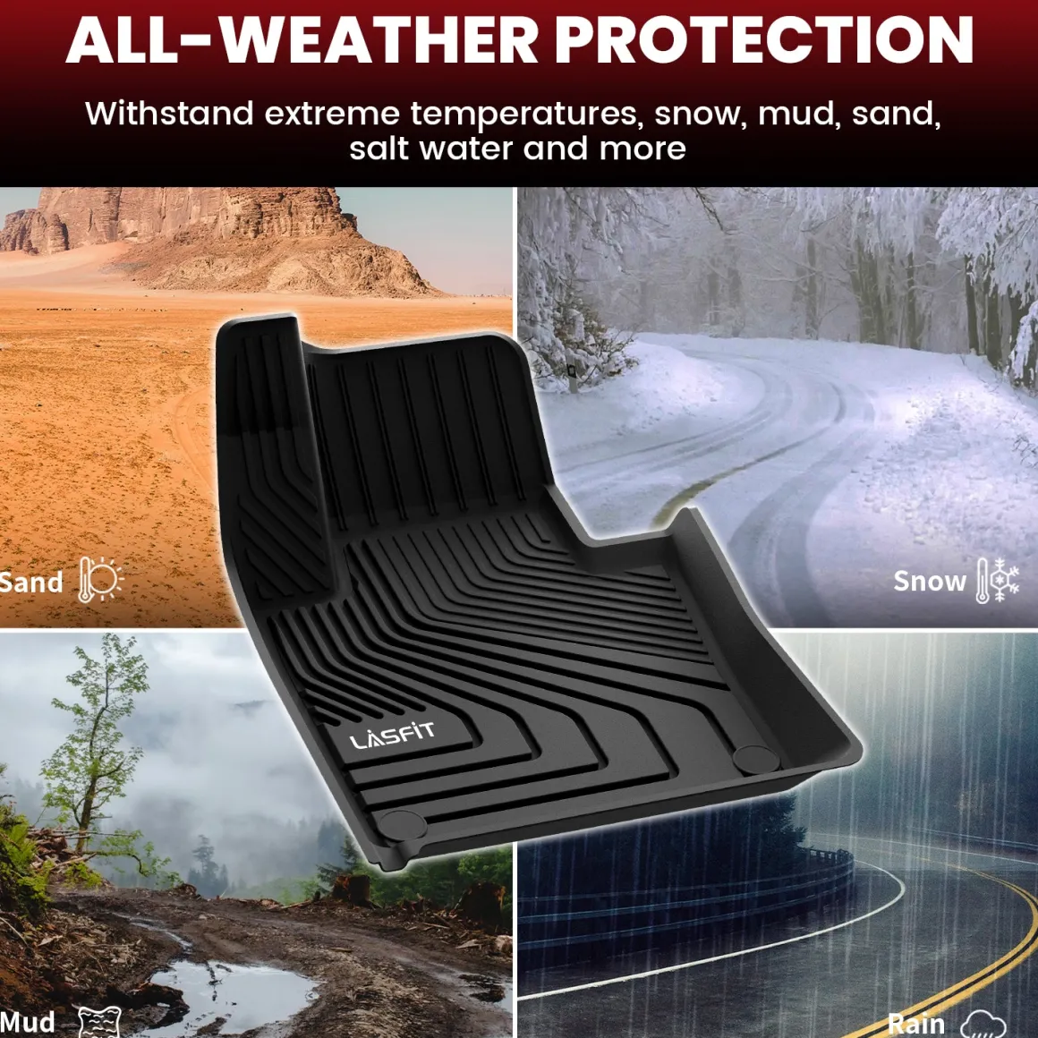 Fit for 2018-2026 Volvo XC60 Floor Mats or Cargo Mat, Fit Gasoline ONLY