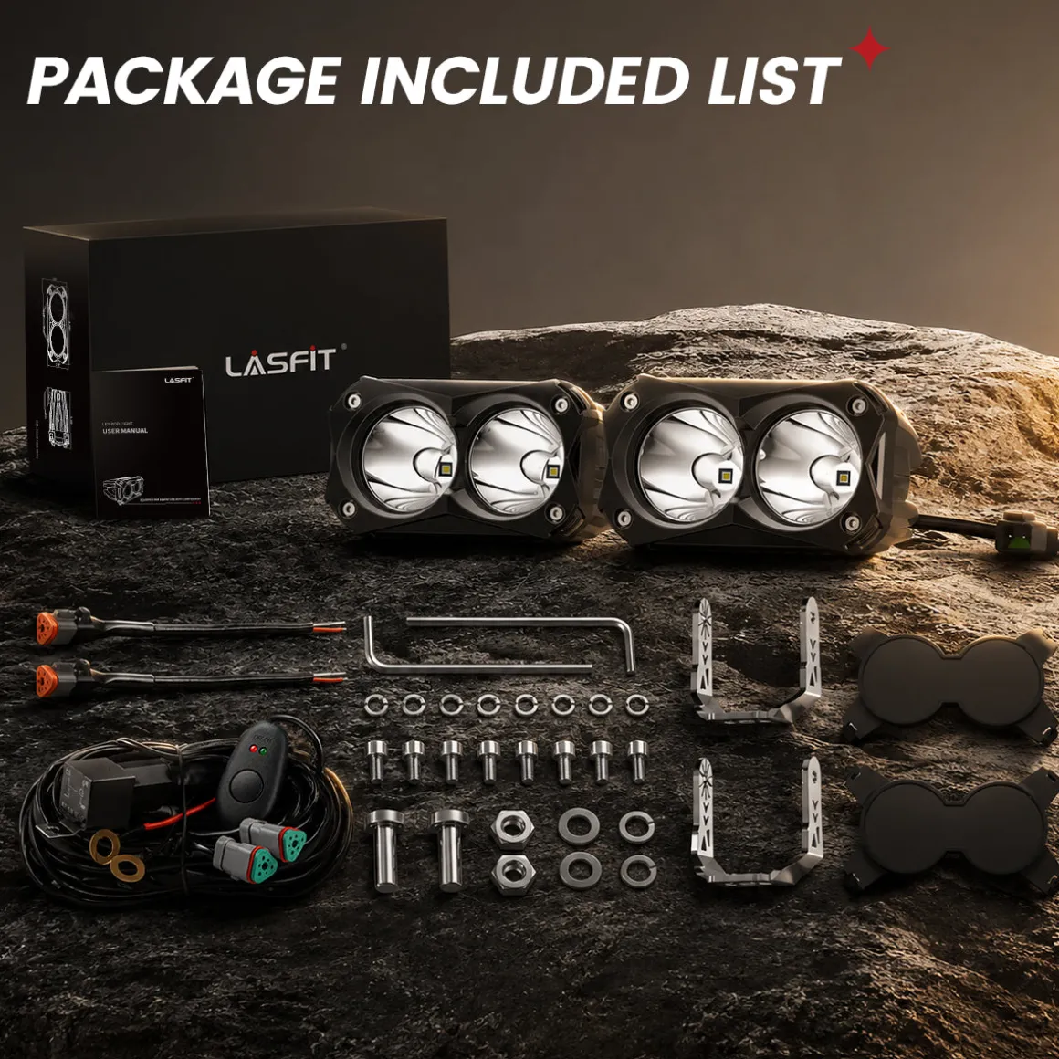 4.8 Inch LED Pod Off-Road Light Spot 30W