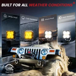 5 Inch LED Pod Off-Road Light Spot Combo 60W