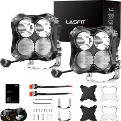 5 Inch LED Pod Off-Road Light Spot Combo 60W