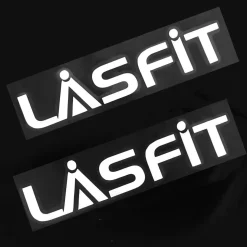 LASFIT Customized Waterproof Stickers-7.1in | White