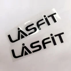 LASFIT Customized Waterproof Stickers-7.1in | Black