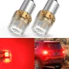 1156 1141 1003 LED Brake Tail Stop Parking Light Bulb | Brilliant Red (Don't Work for Trucks), 2 Bulbs | Upgraded L2 Series