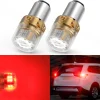 1157 2057 2357 7528 LED Brake Tail Stop Parking Light Bulb | Brilliant Red (Don't Work for Trucks), 2 Bulbs | Upgraded L2 Series