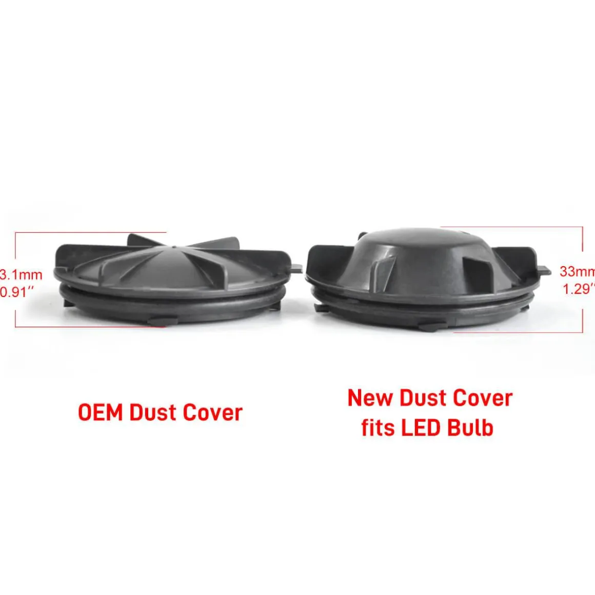 LED Bulb Dust Cover Cap Waterproof OEM Design Fit for Chevy DC1003