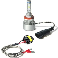 LED Bulb H11 To H11B Extension Cable Conversion Wiring Harness Fit for Hyundai Kia