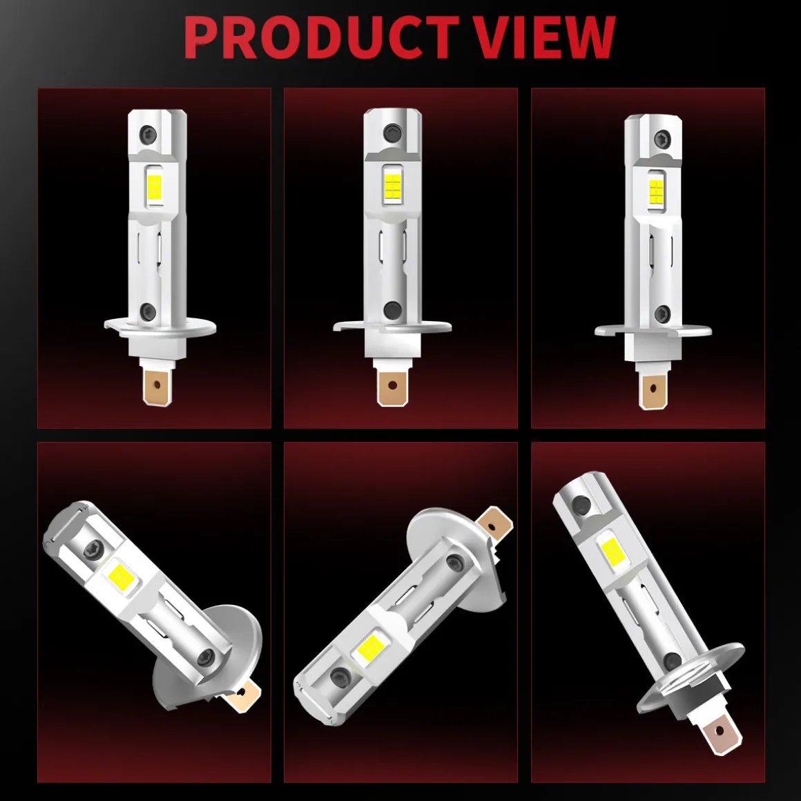 L1 Plus H1 LED Bulbs 40W 4000LM 6000K | 2 Bulbs