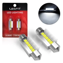 36MM 6418 6411 DE3423 LED Dome Map Trunk License Plate Light Bulb, 2 Bulbs