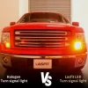 4257 4257NA CANBUS Error Free LED Turn Signal Light Anti Hyper Flash | Amber Yellow, 2 Bulbs