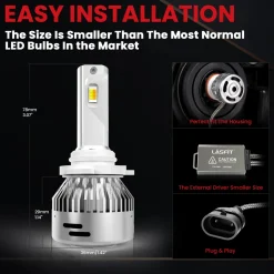 Switchback 60W 9005 HB3 LD Plus Series | 6,000LM 6000K/3000K LED Bulbs