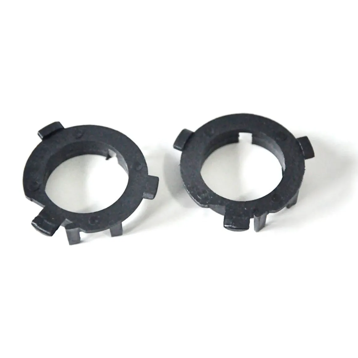 TK006 2x H7 LED Bulb Holder Adapter Fit for Kia Hyundai Mitsubishi