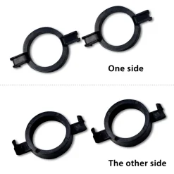 TK103 2x H1 LED Bulb Holder Adapter Retainer Fit for Ford