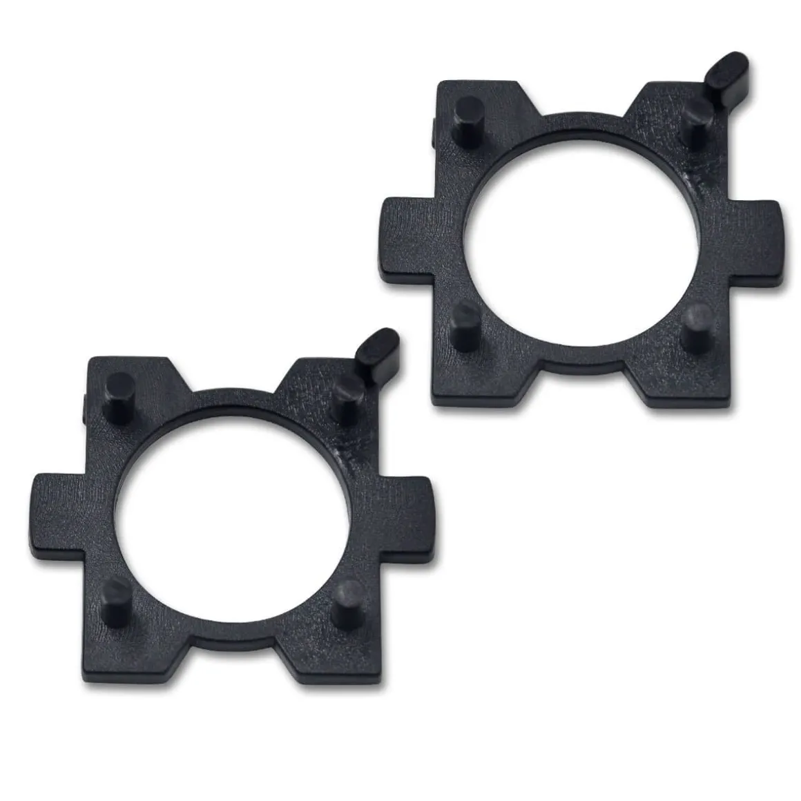 TK111 2x H7 LED Bulb Holder Adapter Retainer Fit For Mazda