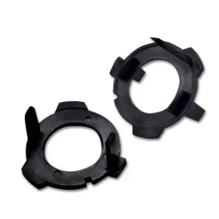 TK113 2x H7 LED Bulb Holder Adapter Retainer Fit for Volkswagen Lamando