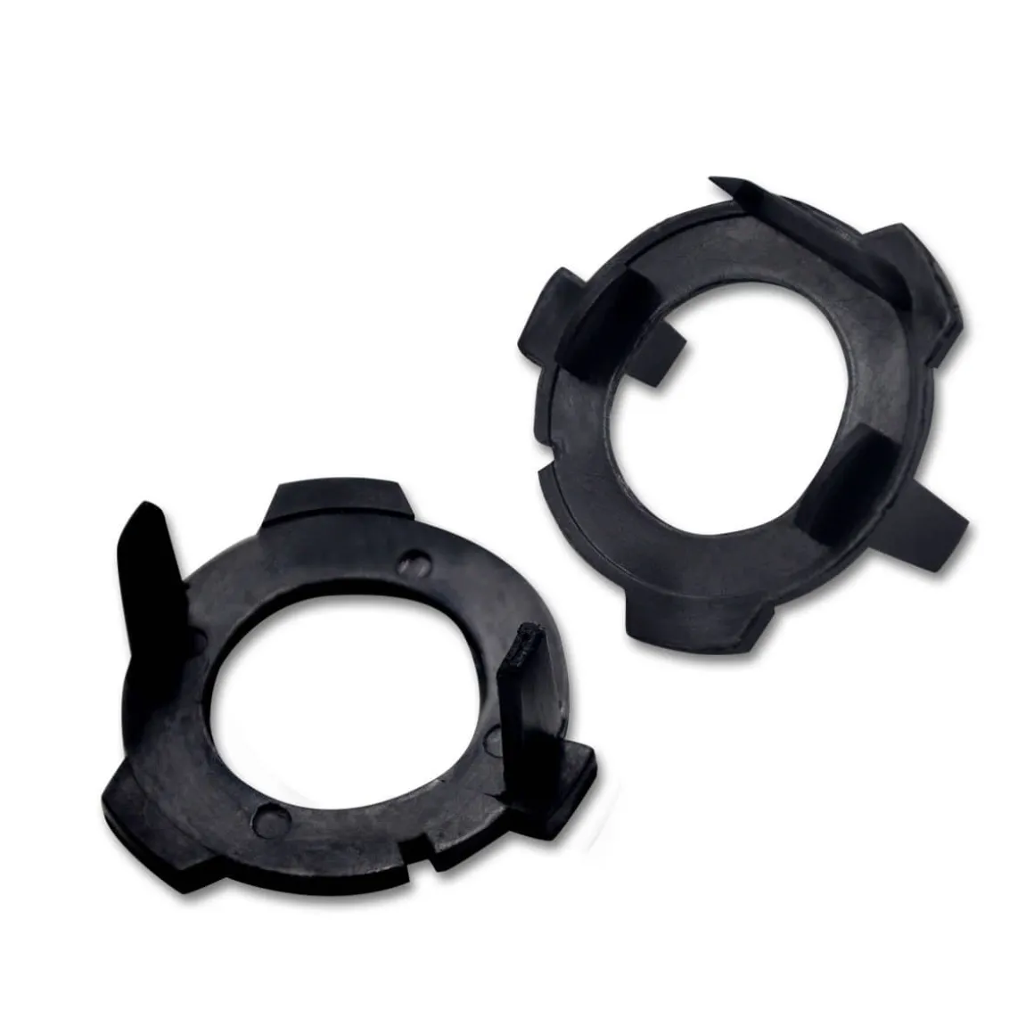 TK113 2x H7 LED Bulb Holder Adapter Retainer Fit for Volkswagen Lamando