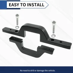 Universal Tow Hitch Dual LED Mounting Bracket Reverse Light Bracket 2.5 Inch | LASFIT