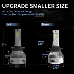 60W D2S D2R D4S D4R LA Plus Series | 6,000LM 6000K LED Bulbs NOT PLUG AND PLAY