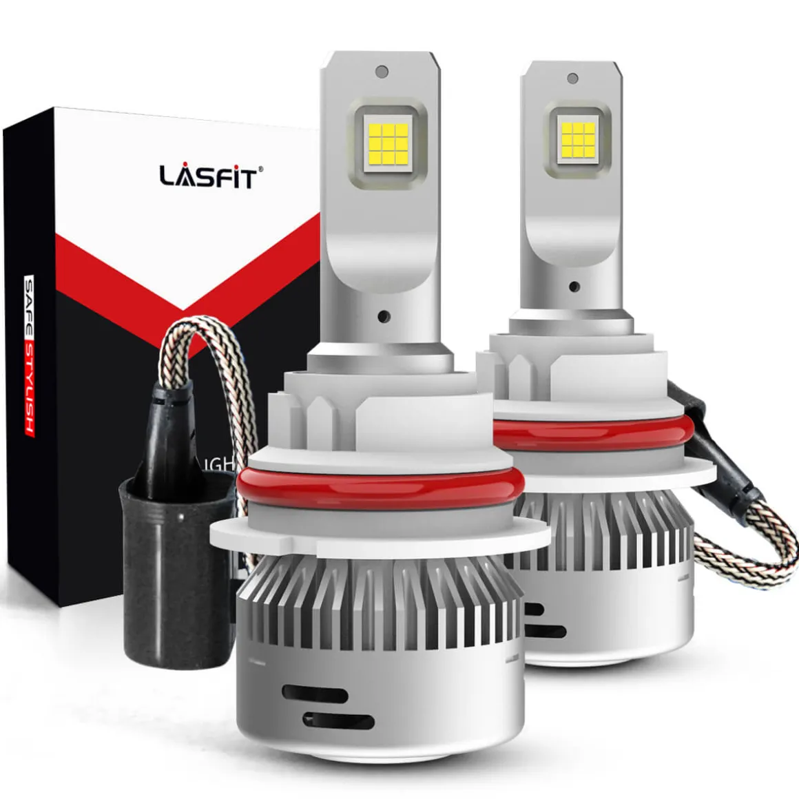 60W 9004 HB1 LA Plus Series | 6,000LM 6000K LED Bulbs
