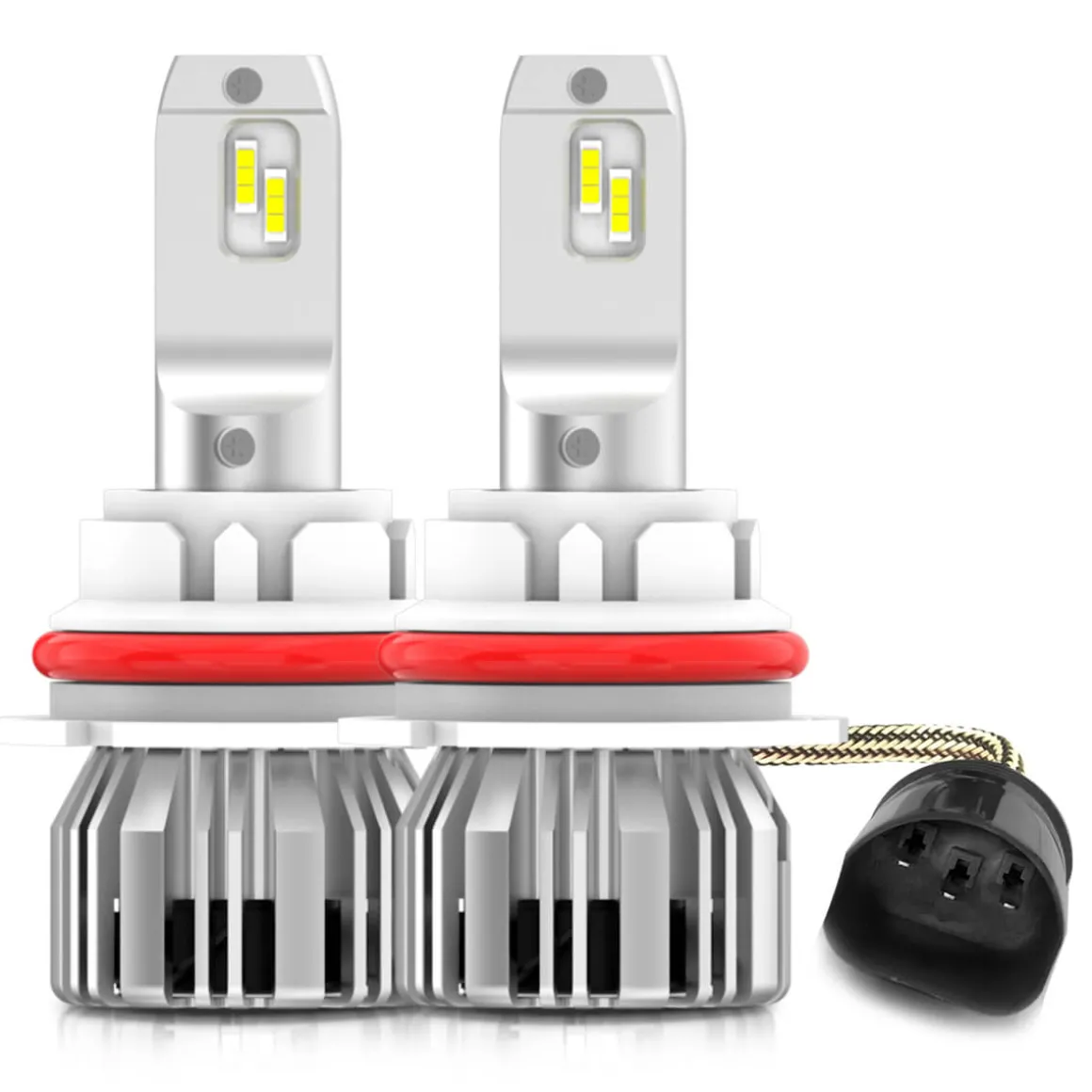 50W 9004 HB1 LC Plus Series | 5,000LM 6000K LED Bulbs