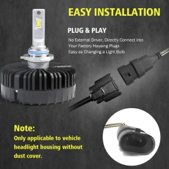 100W 9005 HB3 Pro Series | 10,000LM 6000K LED Bulbs