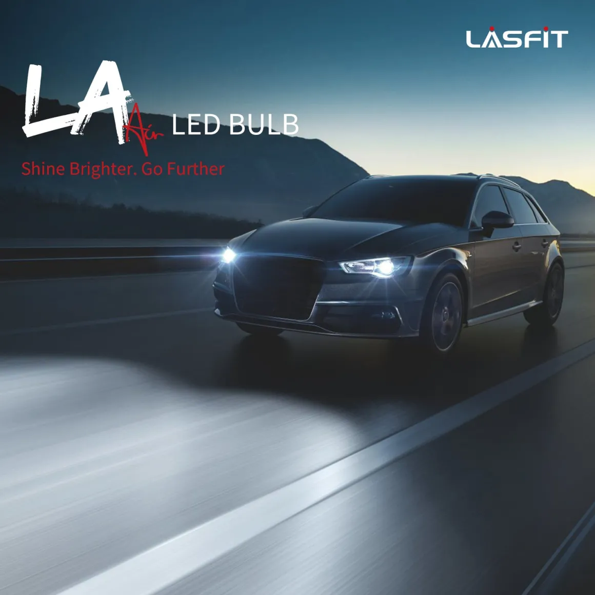 60W H1 LA Air Series | 6,000LM 6000K LED Bulbs