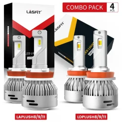 60W H11 LA LD Plus Series Combo Pack | 6,000LM LED Bulbs