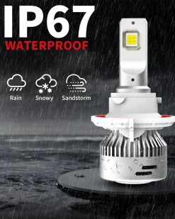 60W H13 9008 LA Plus Series | 6,000LM 6000K LED Bulbs