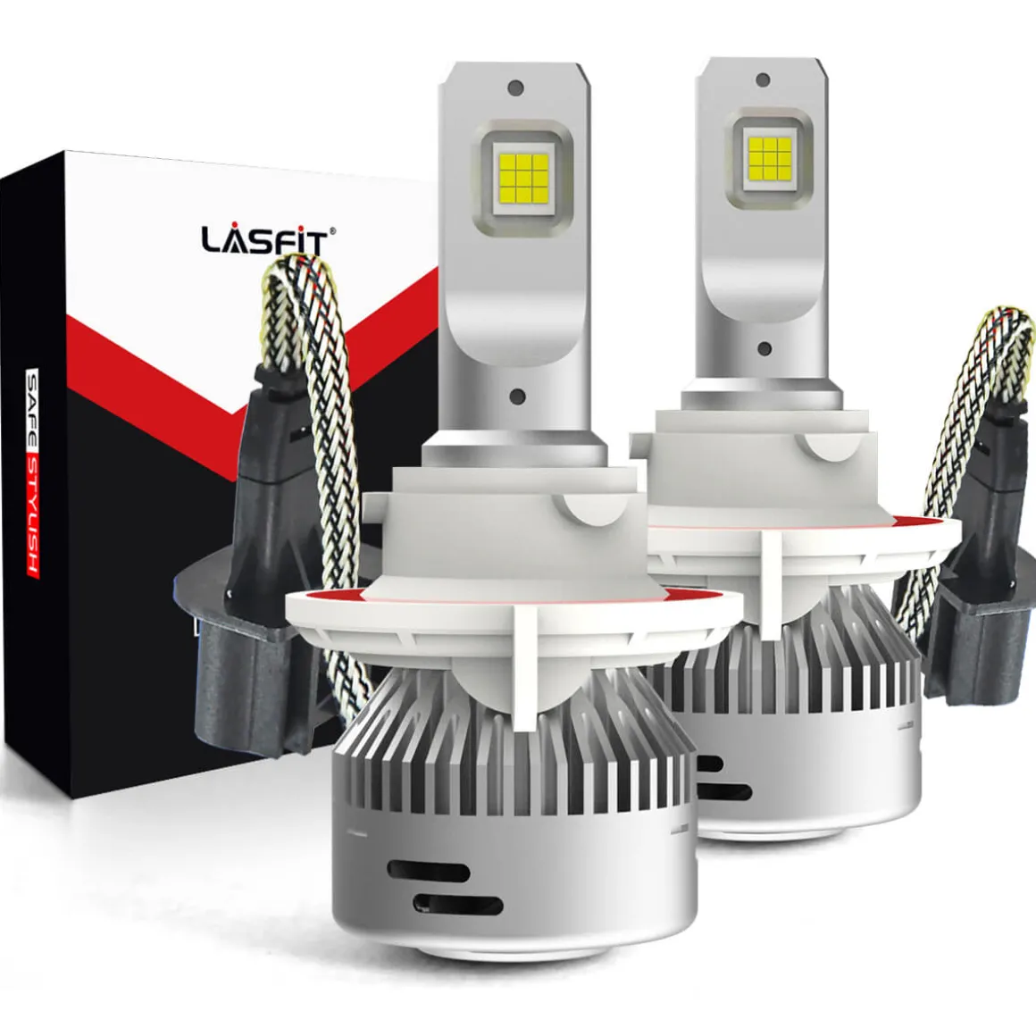 60W H13 9008 LA Plus Series | 6,000LM 6000K LED Bulbs