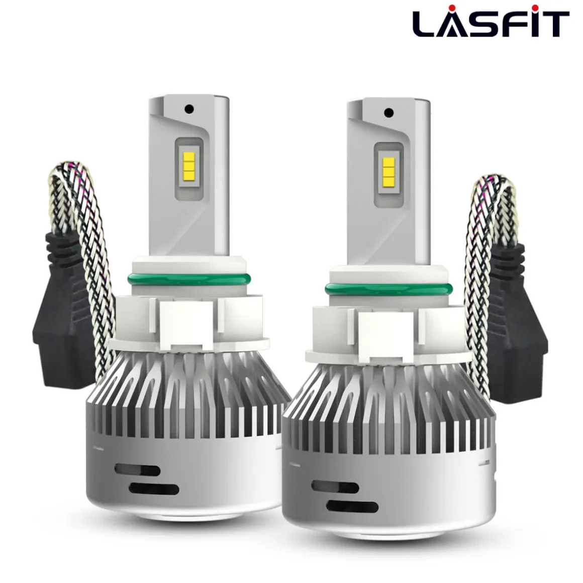 60W 5202 2504 PSX24W LA Plus Series | 6,000LM 6000K LED Fog Light Bulbs