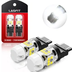 WT21W LED Reverse Bulbs CanBus-Ready White | T3 Series