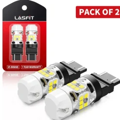 WT21W LED Reverse Bulbs CanBus-Ready White | T3 Series
